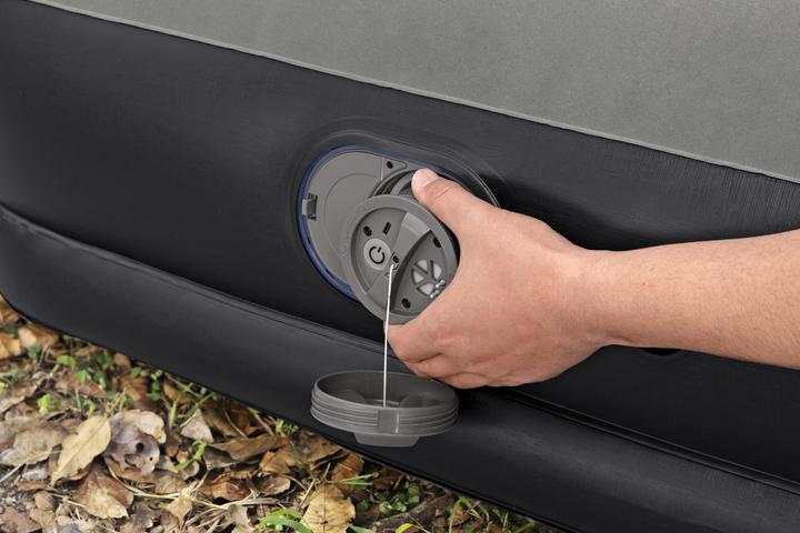 Actual product image Bestway Tritech Queen Air Mattress with Built-in USB Pump 2.03 m x 1.52 m x 36 cm