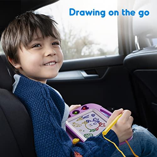 Actual product image Activity Board Magic Board Kids Magnetic Colouring Board, Colourful Erasable Magnetic Board with Magnetic Pen and