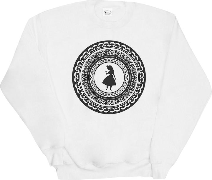 Disney Mädchen Alice im Wunderland Kreis Sweatshirt