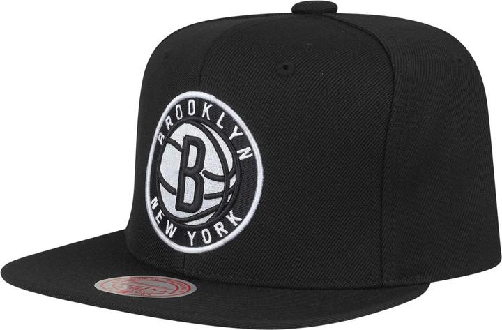 Mitchell & Ness NBA Brooklyn Nets Team Ground 2.0 Snapback Cap (One Size)