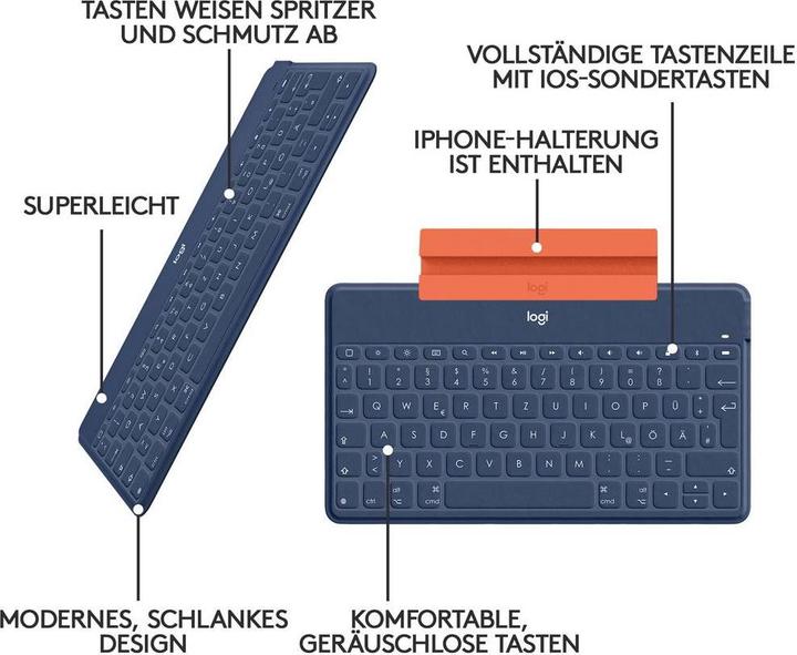 Immagine prodotto Logitech Chiavi in mano (DE, iPad, iPhone, Apple TV)