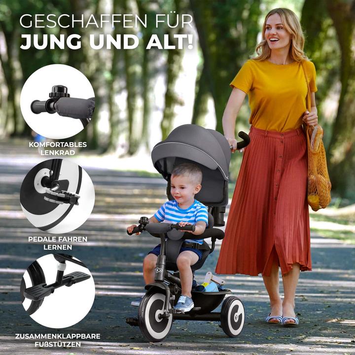 Productafbeelding KinderKraft driewieler ASTON MYSTIC GROEN