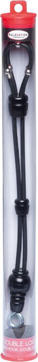 Image du produit Malesation Double Loop Hook double noir (0.50 cm)
