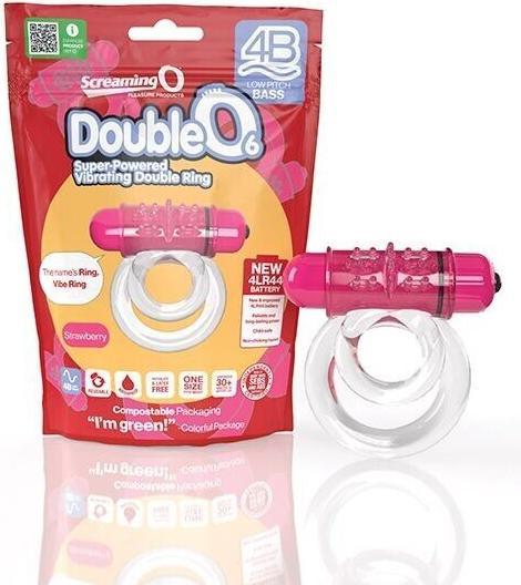 Image du produit Screaming O 4B DoubleO 6 - Fraise