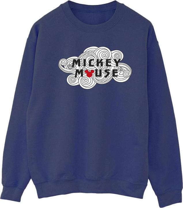 Produktbild Disney Mickey Mouse Swirl Logo Sweatshirt (S)
