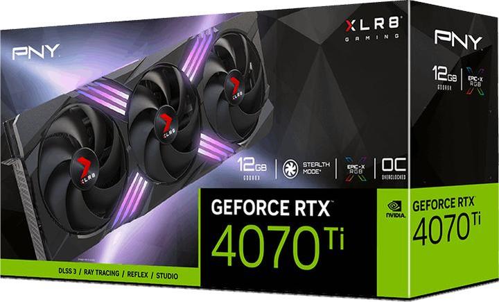 Actual product image PNY GEFORCE RTX4070TI 12GB XLR8 (12 GB)
