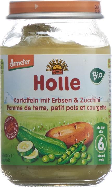 Produktbild Holle Kartoffeln Erbsen und Zucchini (190 g)