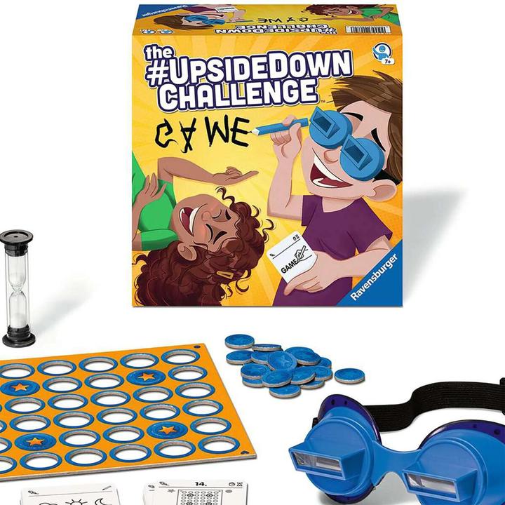 Image du produit Ravensburger Le jeu du défi #UpsideDownChallenge (Allemand, Français, Italien, Anglais, Néerlandais)
