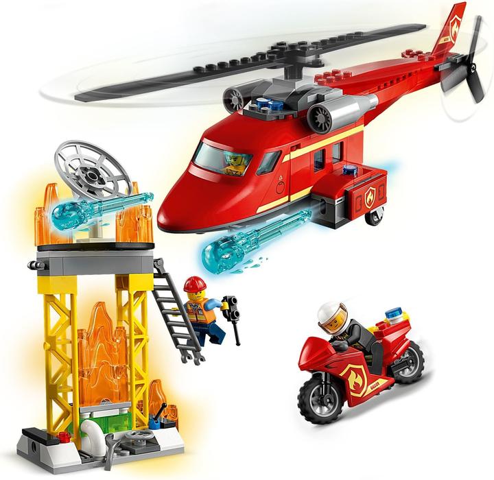 Produktbild LEGO Feuerwehrhubschrauber (60281, LEGO City)