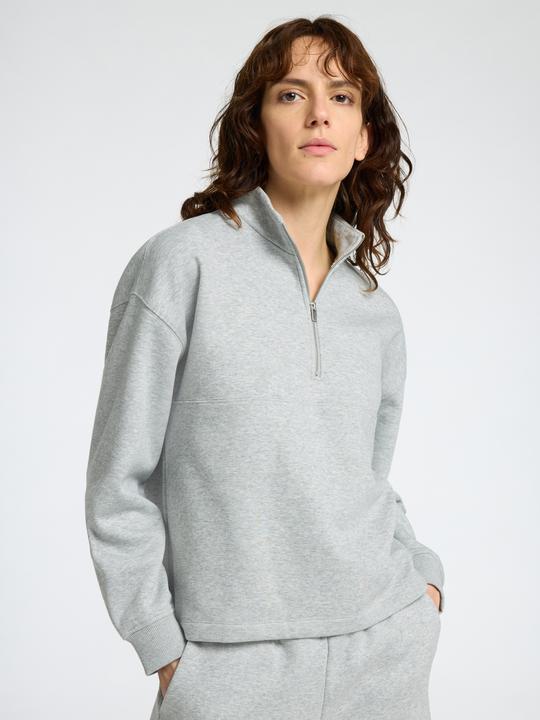 Actual product image Selected Femme High Neck Sweatshirt with Zipper (L)
