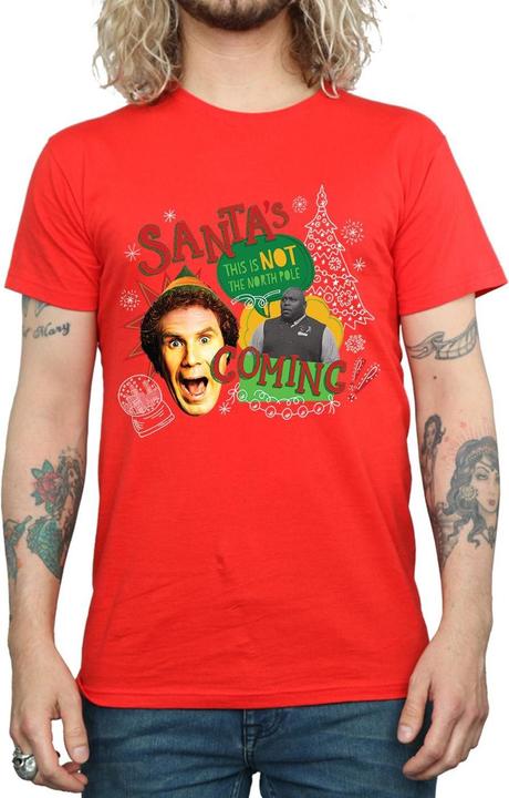 Immagine prodotto Elf North Pole Maglietta Uomo (L)
