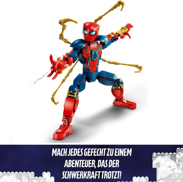 Immagine prodotto LEGO Figura di costruzione di Iron Spider-Man (76298, LEGO Marvel)