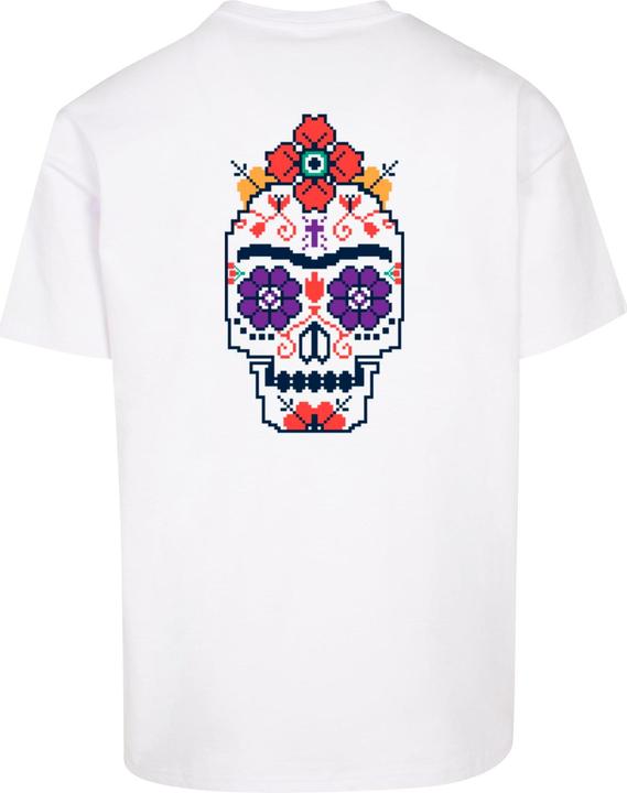 Image du produit Merchcode Frida Kahlo - Pixels viva la vida Tee surdimensionné lourd - 118083 (M)