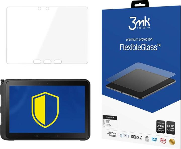 Immagine prodotto 3MK Pellicola protettiva Hybrid Glass FlexibleGlass Samsung Galaxy Rockukas activus 4 Pro (1 Pezzo/i, Galaxy Tab Active 4 Pro)