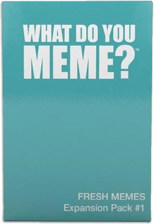 Actual product image Hutter What Do You Meme - Fresh Memes (English)