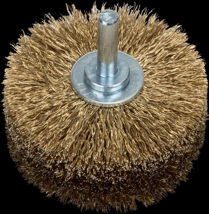 Produktbild Bosch Zubehör Holzstrukturbürste für Bohrmaschinen – Gewellter Draht, vermessingt, 80 mm