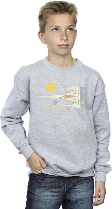 Produktbild Star Wars The Mandalorian Cutout Ship Sweatshirt Jungen (140, 146)