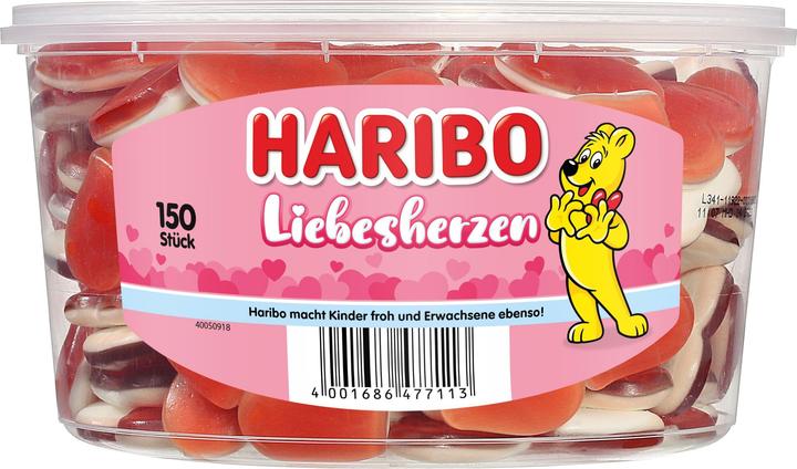 Immagine prodotto Haribo Cuori d'amore (150 pz., 1200 g)