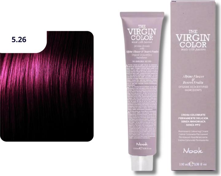 Immagine prodotto Nook Tintura per capelli Virgin Colour (5,26 biondo chiaro rosso violaceo)