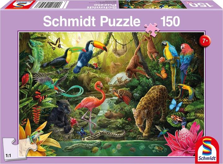 Produktbild Schmidt Spiele Urwaldbewohner (150 Teile)