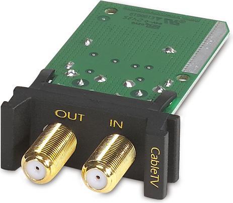 APC Surge Protection Module 1U for Coax Cable TV for PRM4 PRM24 Rack