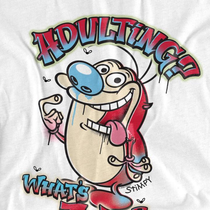 Produktbild Ren & Stimpy Adulting Whats That? TShirt (S)