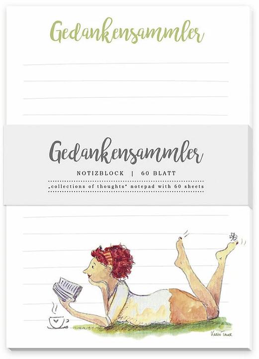 Produktbild Notizblock. Gedankensammler / A6 (Deutsch)