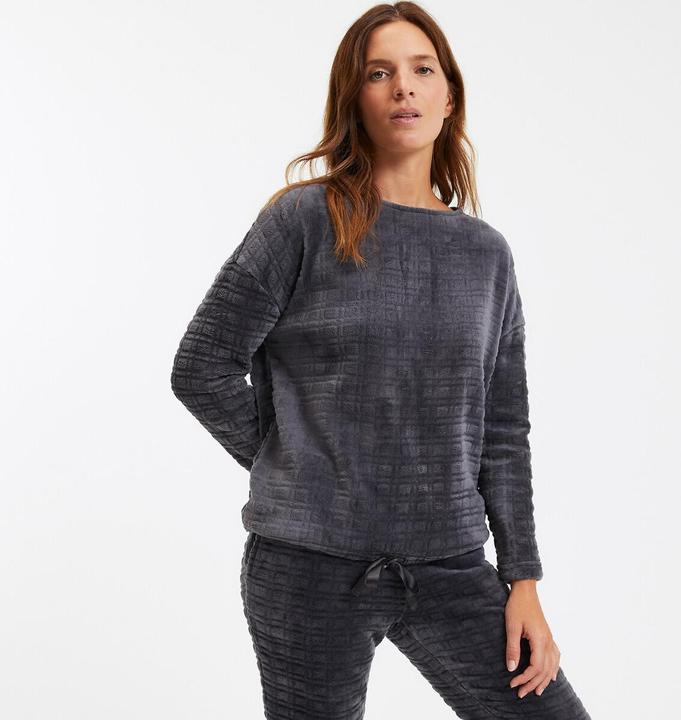 Produktbild La Redoute Collections Fleece-Pyjama mit langen Ärmeln (34)