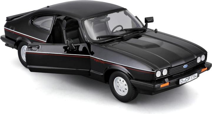 Produktbild Bburago Ford Capri 1600 GT 1/24 schwarz