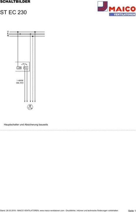 Actual product image Maico Potentiometer