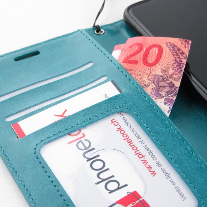 Produktbild PhoneLook Hülle Premium Flip Türkis (Samsung Galaxy S22 Ultra)