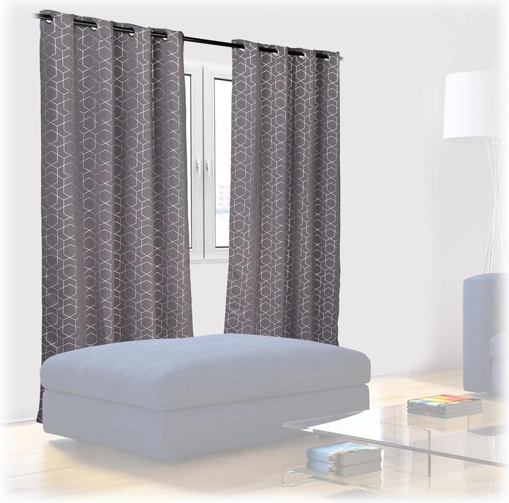 Actual product image Relaxdays Curtains (135 x 0.5 x 175 cm)