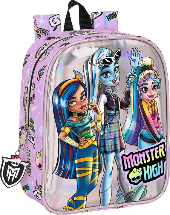 Image du produit Monster High Sac à dos scolaire Best boos Lila 22 x 27 x 10 cm