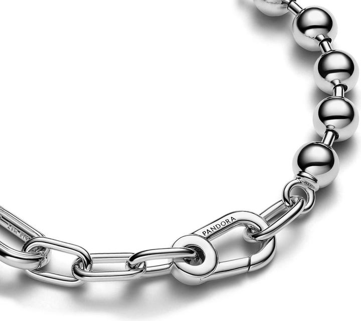 Image du produit Pandora ME Perles de métal & bracelet à maillons (16 cm, Argent sterling 925)