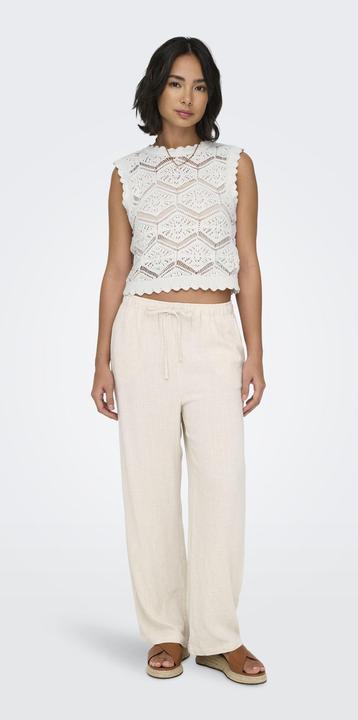 Image du produit Only Coupe normale Col rond Top tricoté (XS)