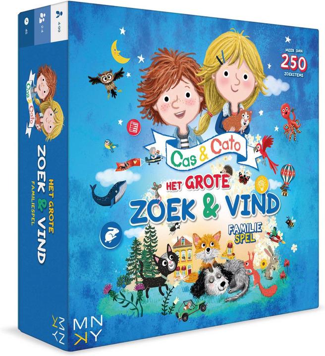 Immagine prodotto Cas & Cato - Il grande gioco a oggetti nascosti per famiglie