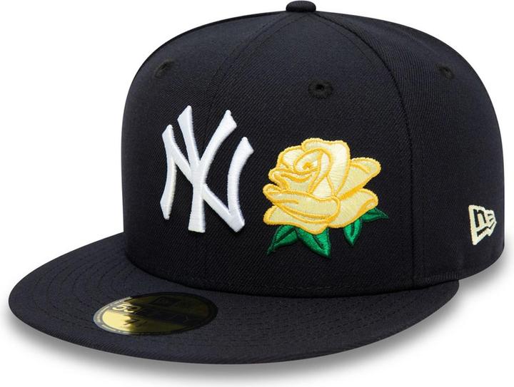 New Era 59Fifty Cap - ROSE New York Yankees navy - 7 3/8 (7 3/8)