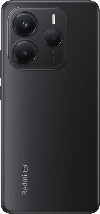 Actual product image Xiaomi Redmi Note 14 5G (256 GB, Midnight Black, 6.67", Hybrid Dual SIM, 108 Mpx, 5G)
