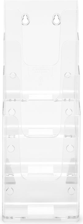 Immagine prodotto Deflecto Portadepliant, DIN lungo verticale, 4 tasche, cristallino (DL)
