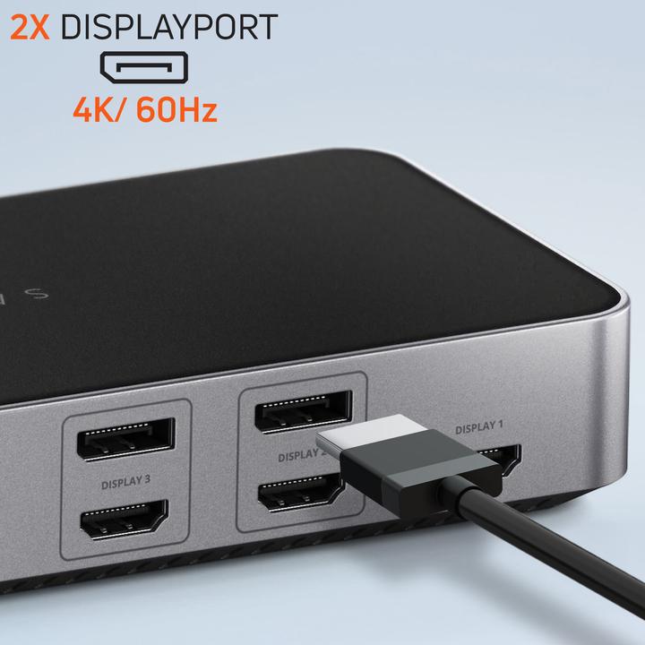 Produktbild Satechi ST-D4KTM-EU (USB-C, 11 Ports)