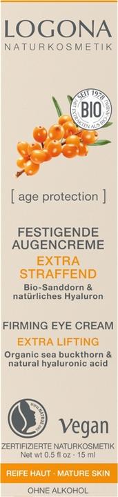 Produktbild Logona age protection Augencreme straffend Creme (Crème, 15 ml, Tag)