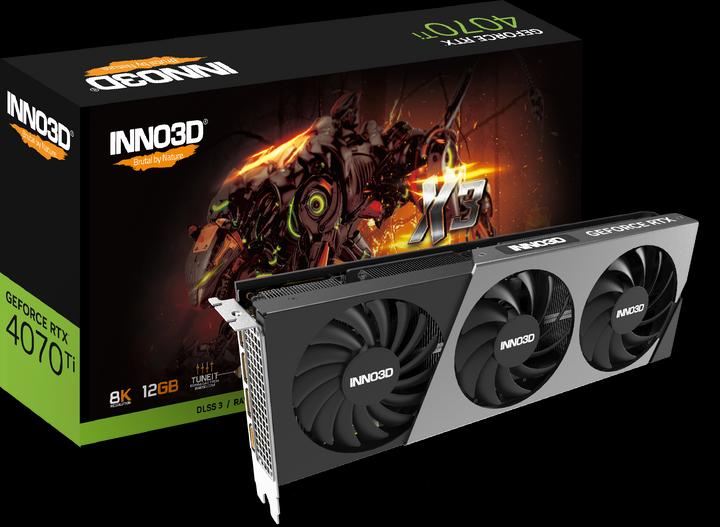 Produktbild Inno3D GeForce RTX 4070 TI X3 (12 GB)