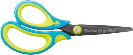 Image du produit Magni Ciseaux scolaires griffix LH pointus 15cm Neon FreshBlue (14 cm)