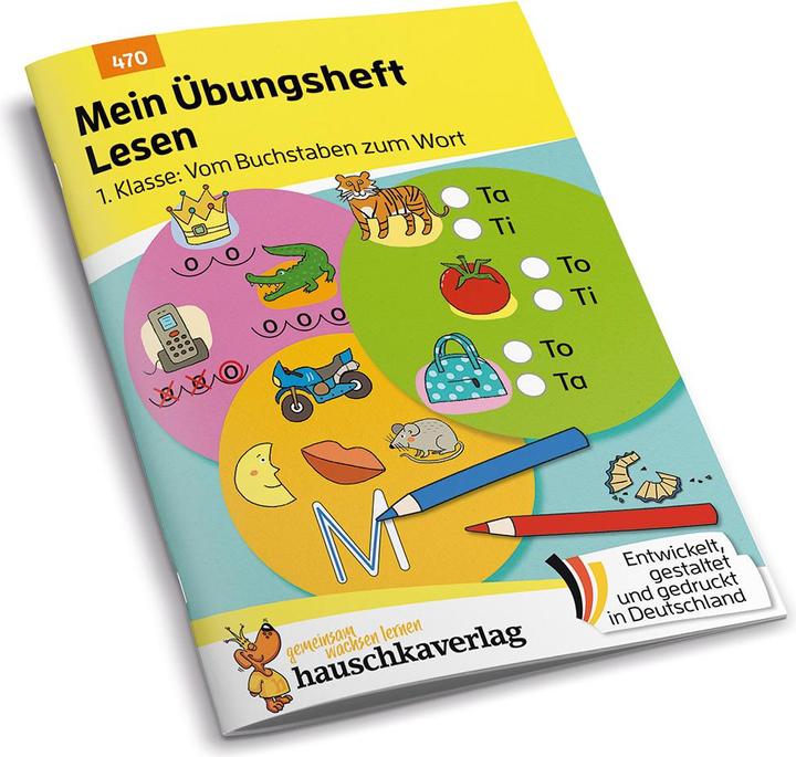 Actual product image Mein Übungsheft Lesen 1. Klasse: Vom Buchstaben zum Wort (German, Agnes Spiecker, 2024)