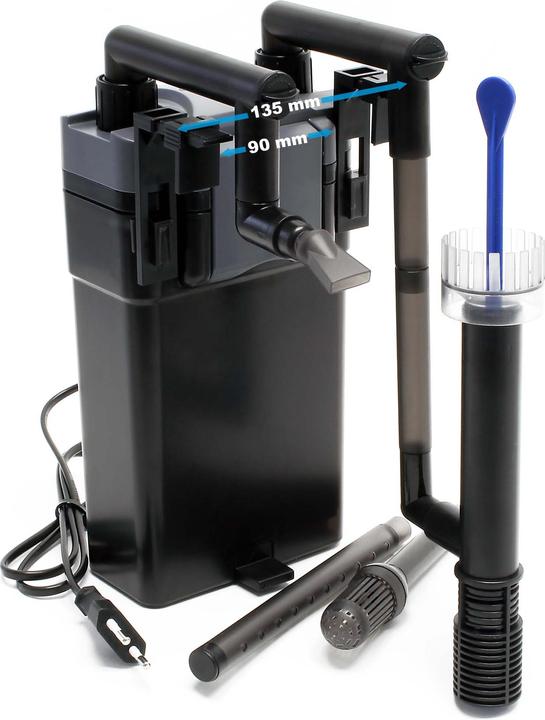 Immagine prodotto SunSun HBL-801 Filtro da appendere 500 l/h 6 W 60 l filtro per acquario (60 l, Acqua dolce, Acqua salata)