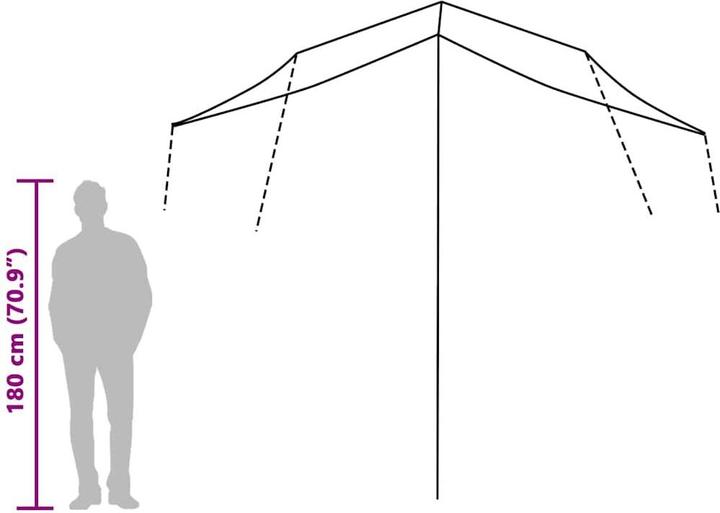 Actual product image VidaXL Waterproof tarp (Tarp, 1.60 kg)