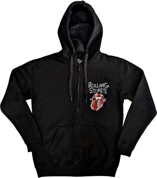 The Rolling Stones Hackney Diamonds Hoodie mit durchgehendem Reissverschluss