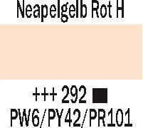 Produktbild Amsterdam Acrylfarbe Standard Series 292 (Neapelgelb rot, 120 ml)