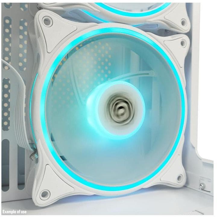 Produktbild LC-Power Case Acc LC-CF-120-ARGB-W (120 mm, 1 x)