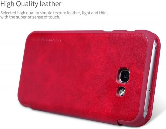 Actual product image Nillkin Qin Series (Samsung Galaxy A5 (2017))